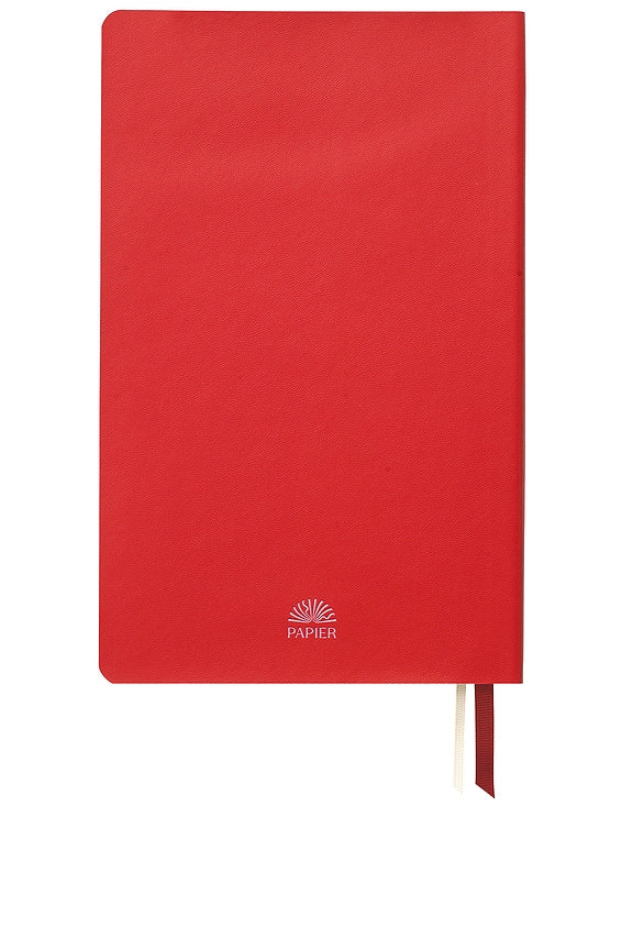 Today's The Day Faux Leather Softcover Notebook