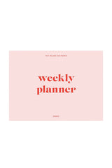 Weekly Desk Planner
