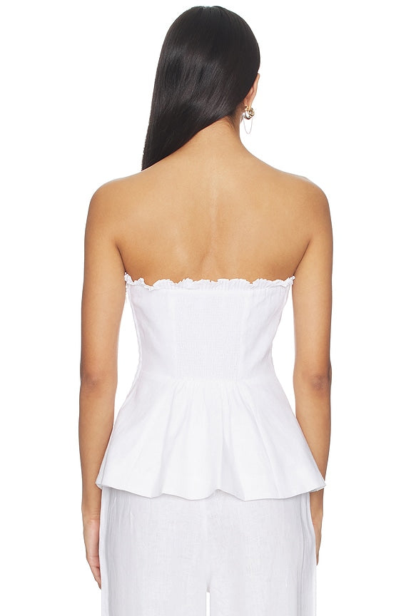 Florence Strapless Top