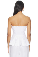 Florence Strapless Top