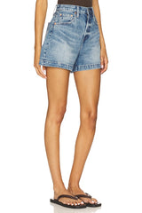 Saige High Rise A-line Short