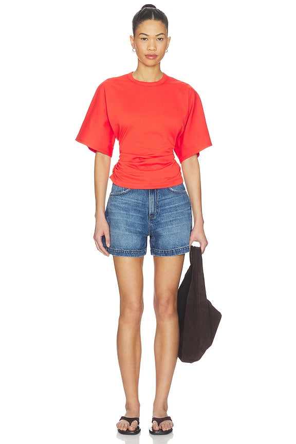 Saige High Rise Aline Short