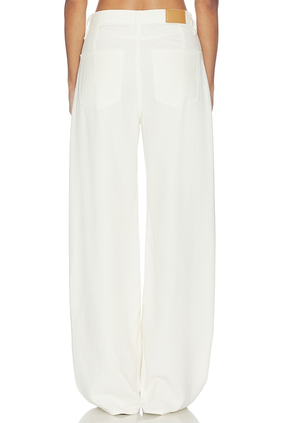 Sydney High Rise Bowed Wide Jeans