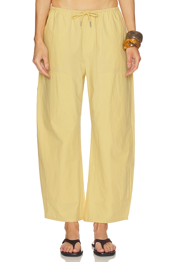 Theo Drawstring Poplin Pant