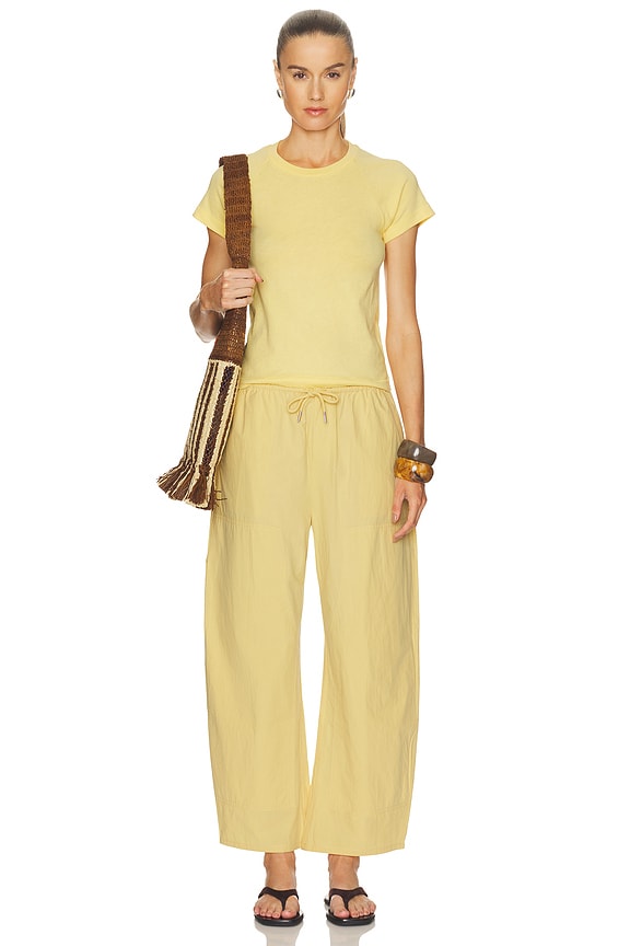 Theo Drawstring Poplin Pant