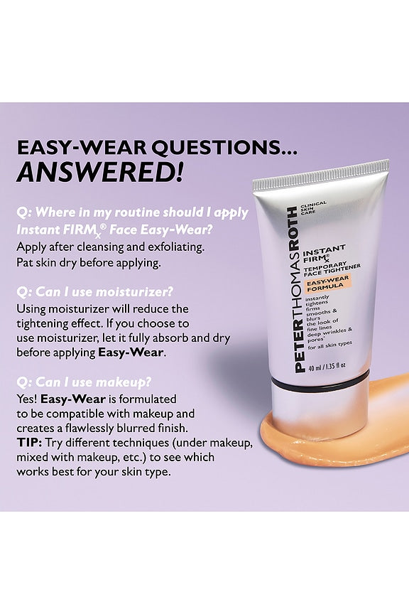 Instant FIRMx Face Easy Wear Formula