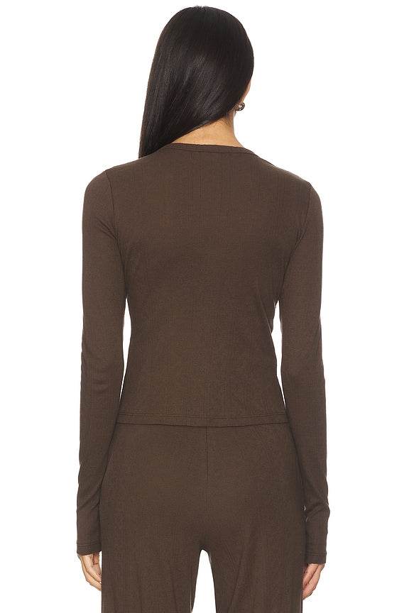 Pointelle Cardigan