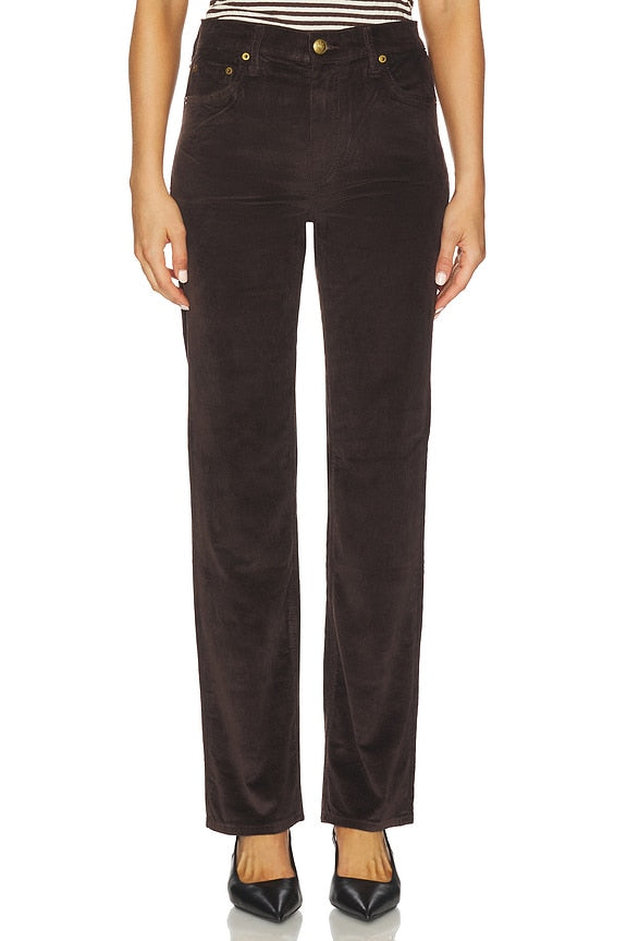 Harlow Mid-Rise Straight Pant