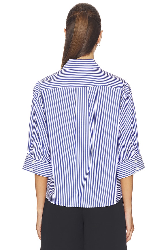 Lucia Stripe Poplin Shirt