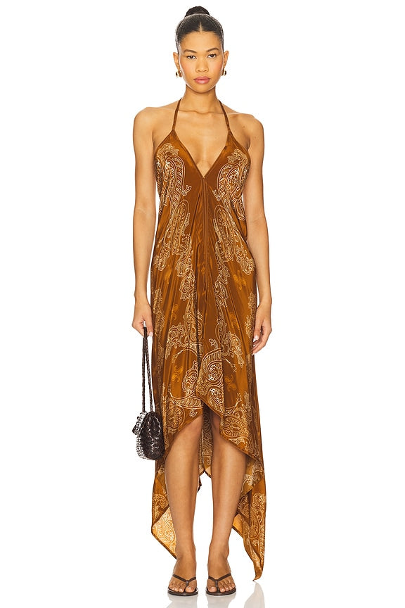 High Low Handkerchief Dress