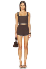 Square Neck Boxy Top