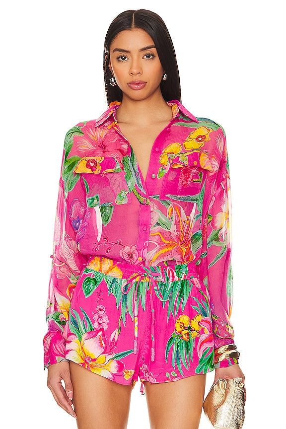 Megan Button Up Shirt