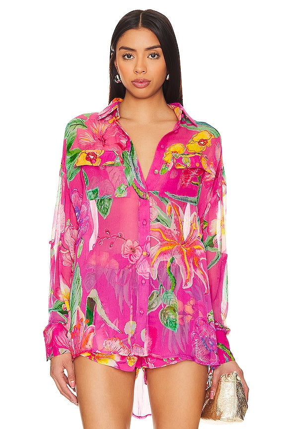 Megan Button Up Shirt