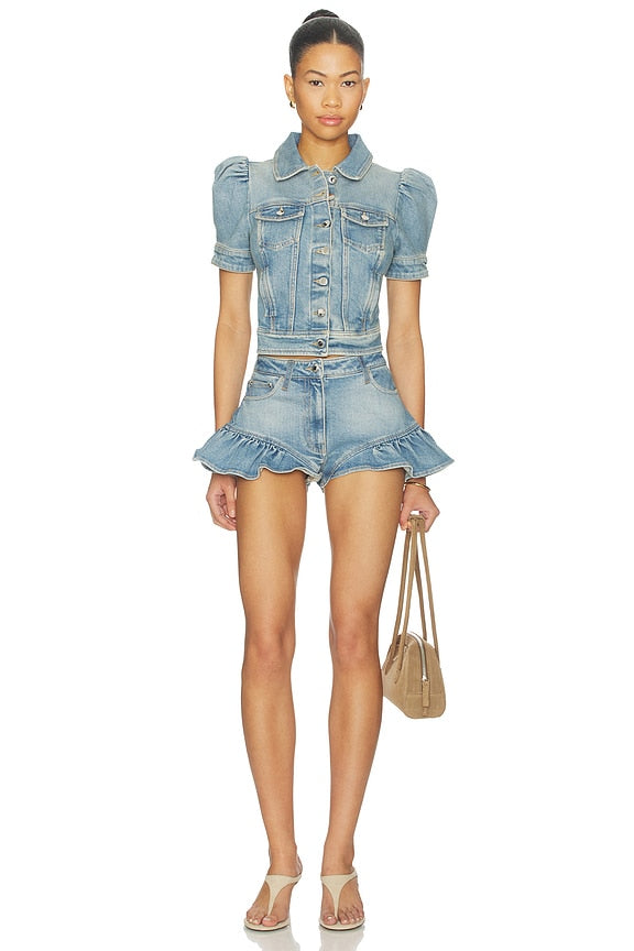 Jardin Denim Short