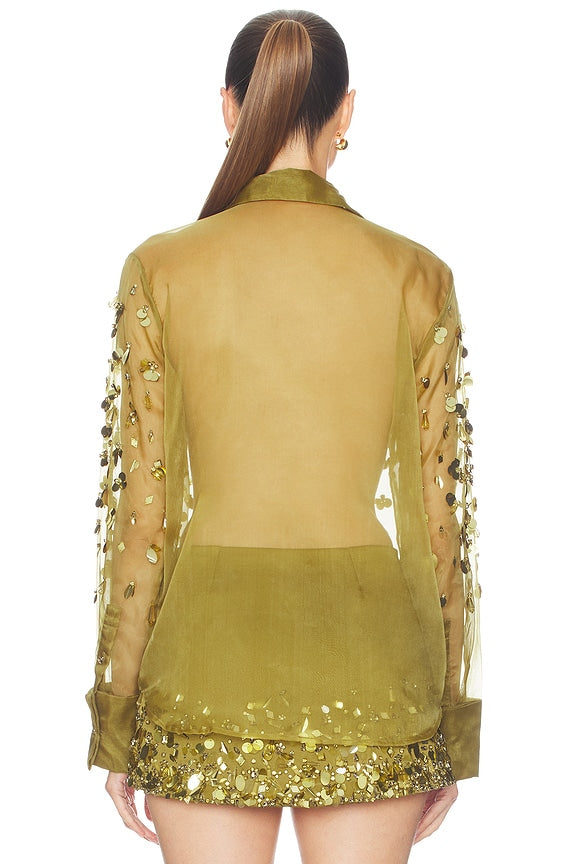 Quilly Embroidered Blouse