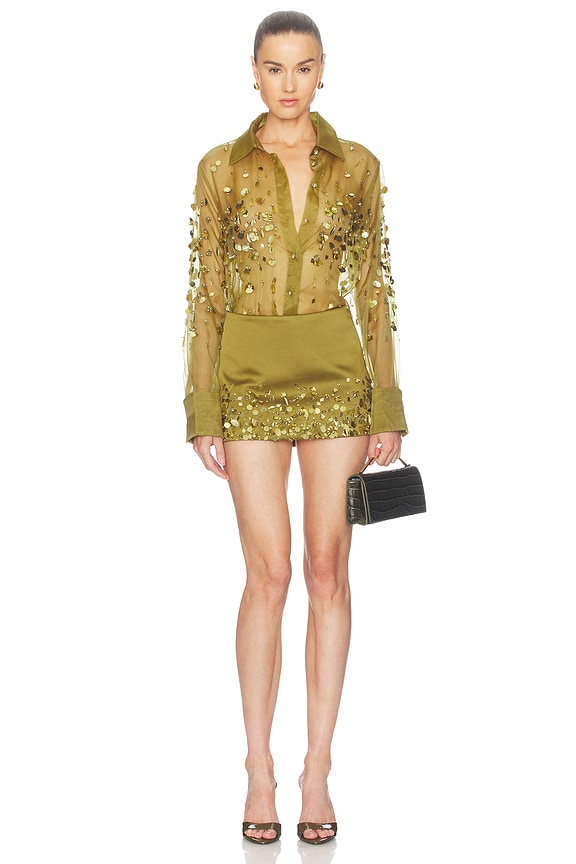 Quilly Embroidered Blouse