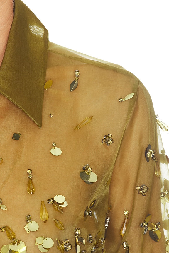 Quilly Embroidered Blouse