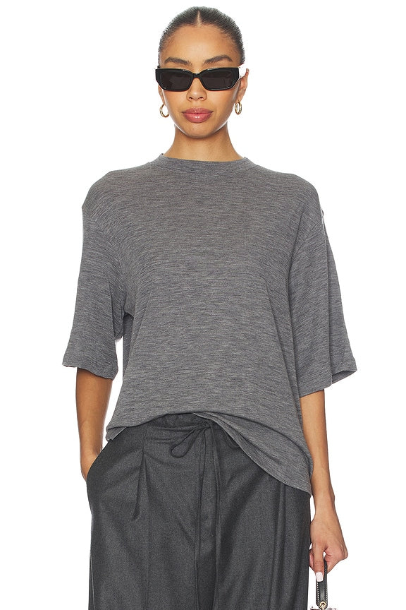 Oversized Soft Merino T-Shirt