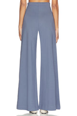 Ponte Knit Wide Leg Pant
