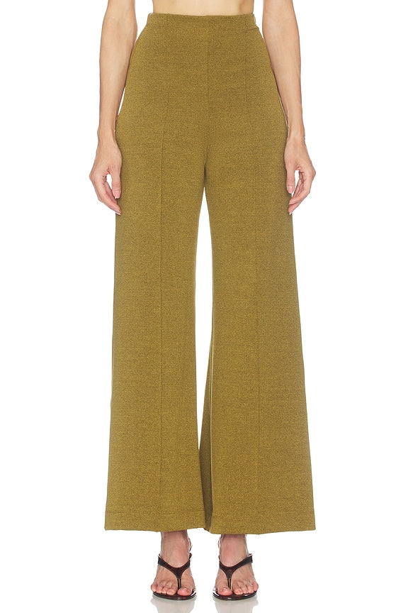 Vintage Knit Wide Leg Pant