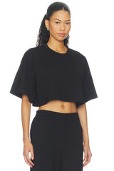 Ponte Knit Crop Top