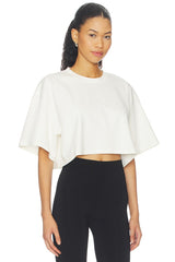 Ponte Knit Crop Top