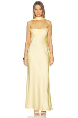 Madeleine Strapless Maxi Dress