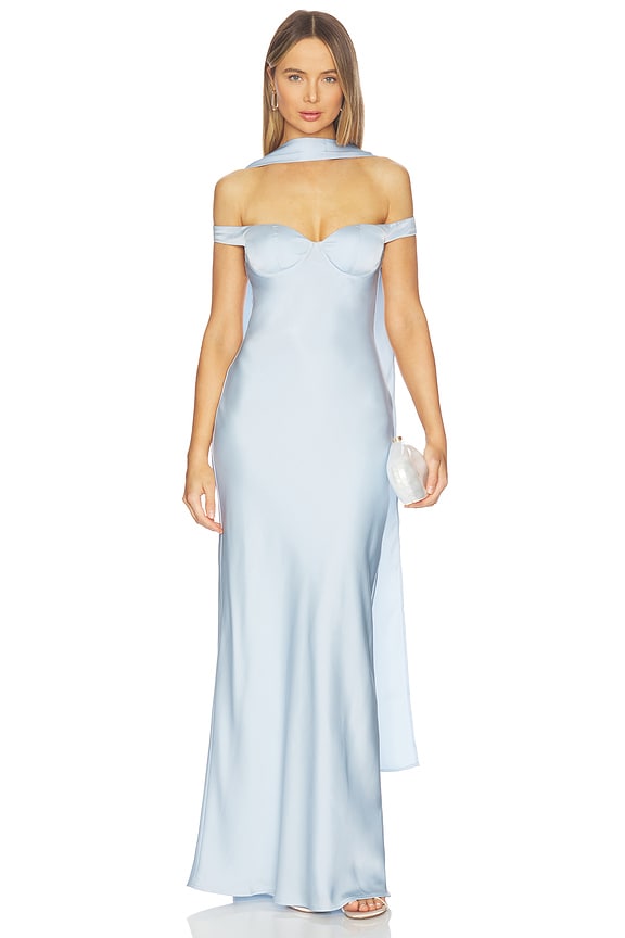 Raphaella Off Shoulder Maxi Dress