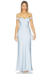 Raphaella Off Shoulder Maxi Dress