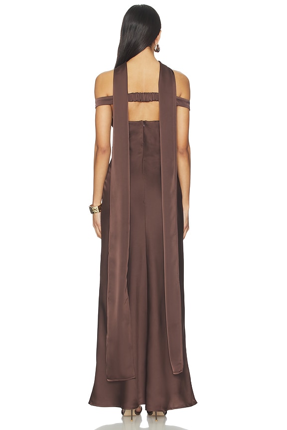 Raphaella Off Shoulder Maxi Dress