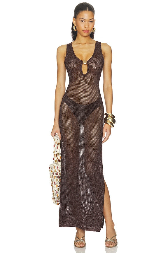 Ariya Sleeveless Knit Maxi Dress