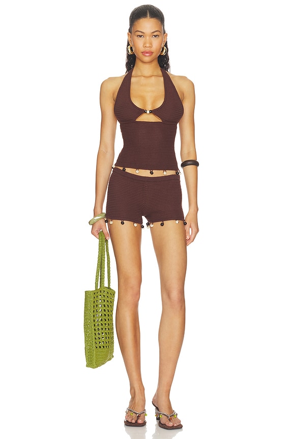 Bailee Mini Knit Shorts
