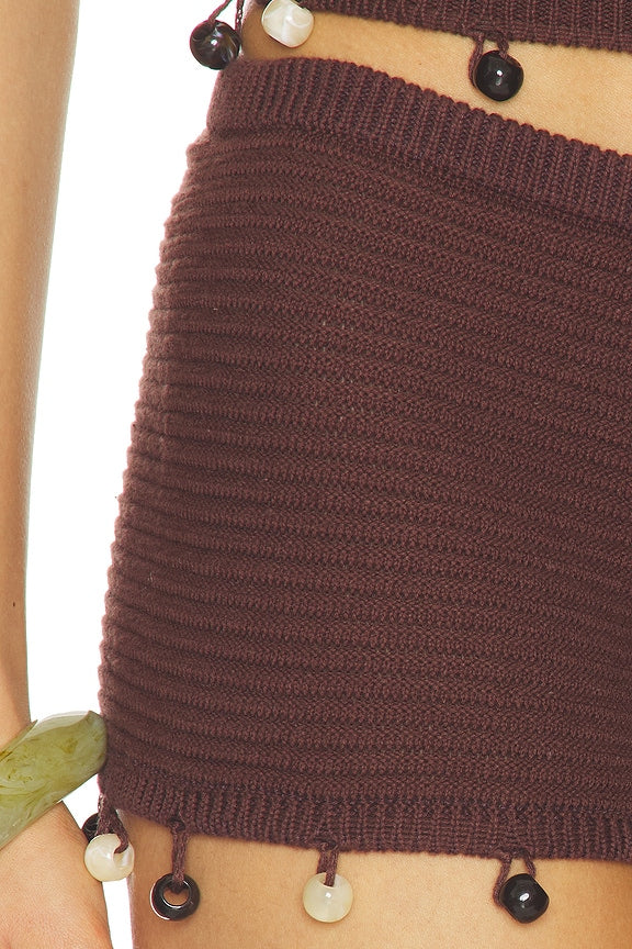 Bailee Mini Knit Shorts