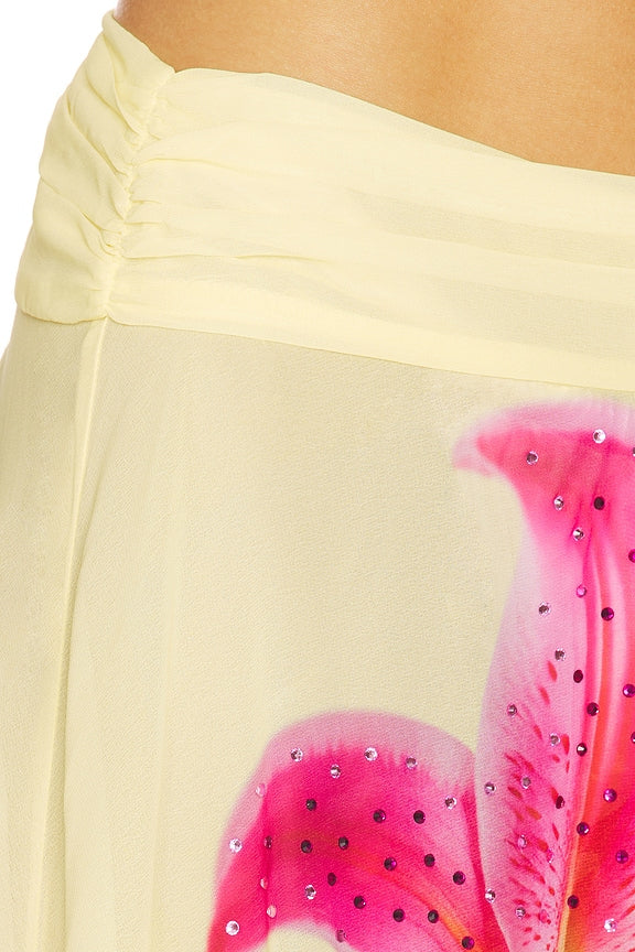 Juliana Flounce Midi Skirt
