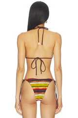 Palma Halter Ruched Bikini Top