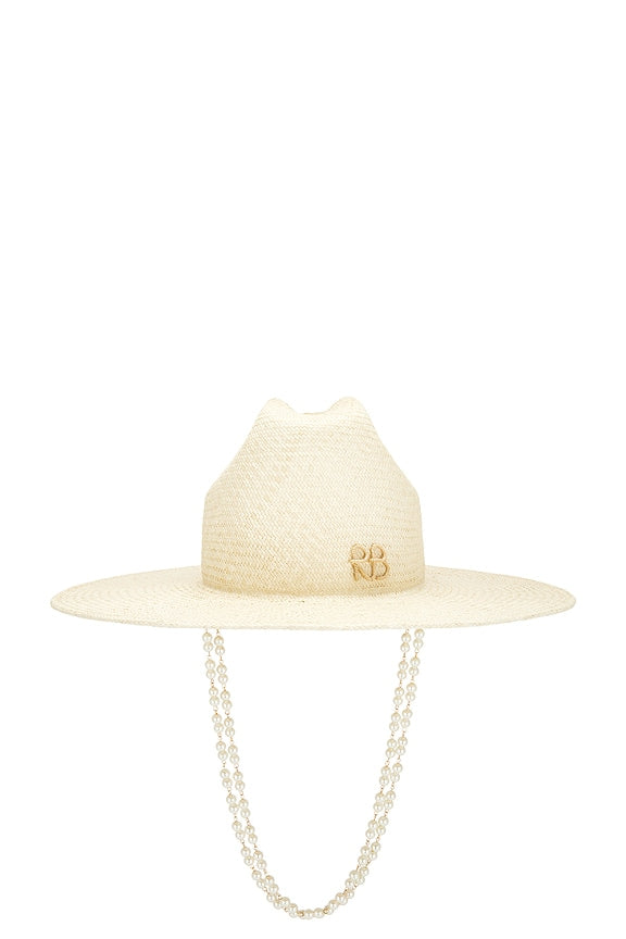 Double Chain Strap Cowboy Hat