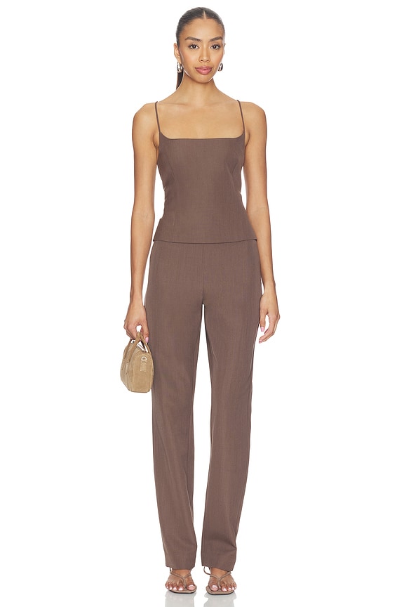 Silk Canvas 90s Minimal Pants