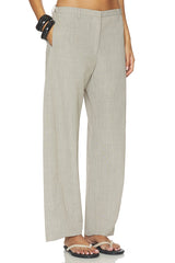 Fine Band Balloon Pants