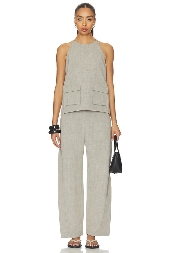 Fine Band Balloon Pants
