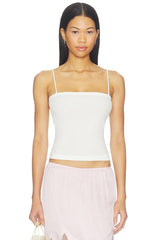 Organic Cotton Square Neck Cami