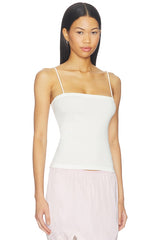 Organic Cotton Square Neck Cami