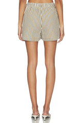 Easy Gingham Shorts