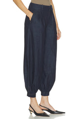 Balloon Denim Trouser