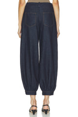 Balloon Denim Trouser