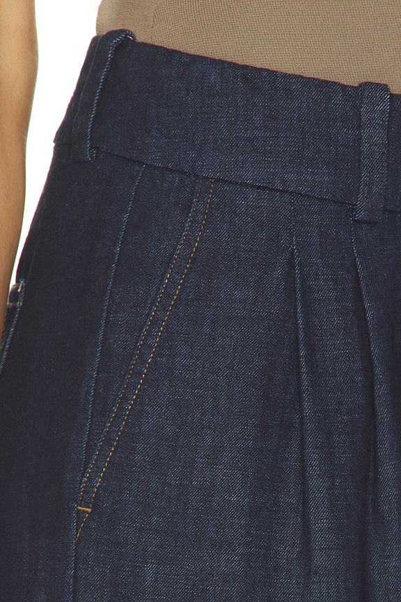 Balloon Denim Trouser