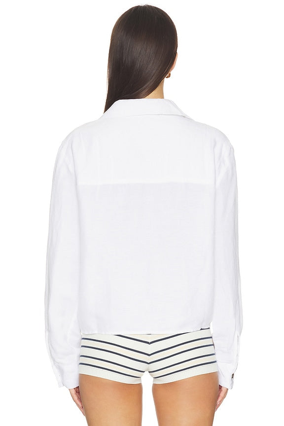 More Love Linen Tie Top