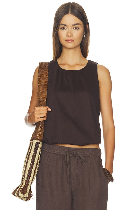 Retreat Bubble Tank Top