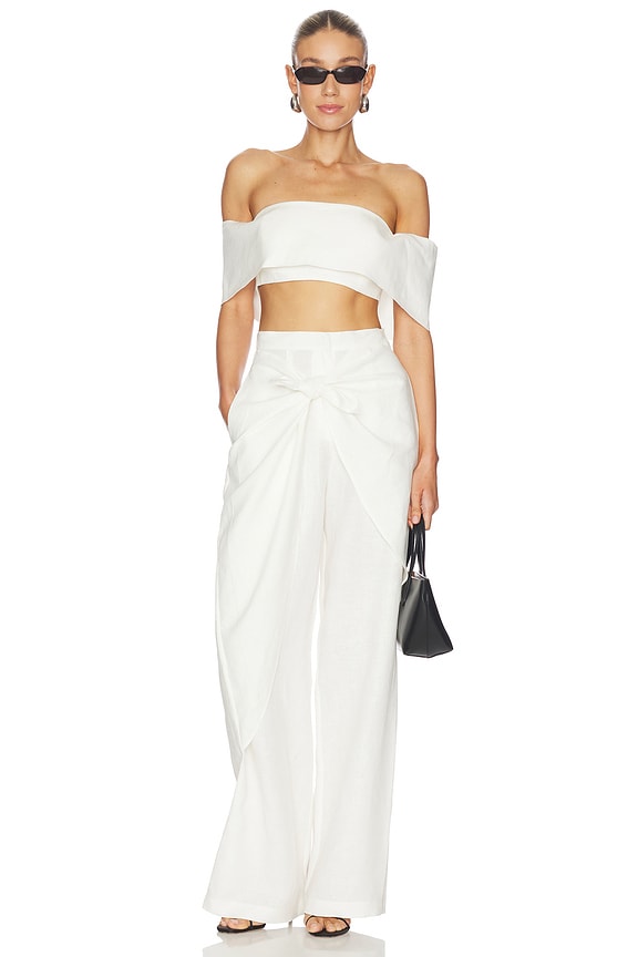 Knot High Waisted Pants