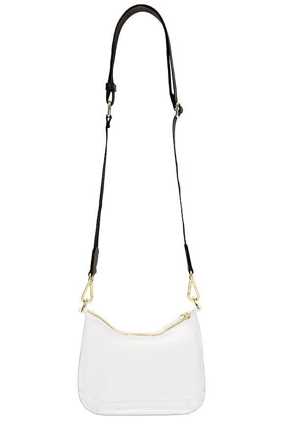Clear Curved Crossbody Bag