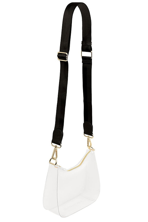Clear Curved Crossbody Bag